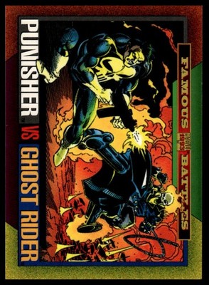 1993 SkyBox Marvel Universe #176 Punisher / Ghost Rider