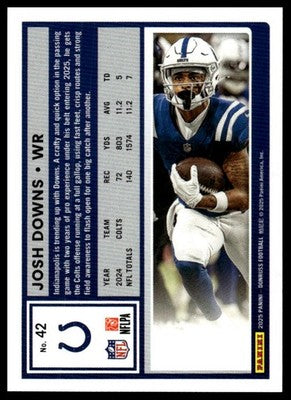 2025 Donruss #42 Josh Downs