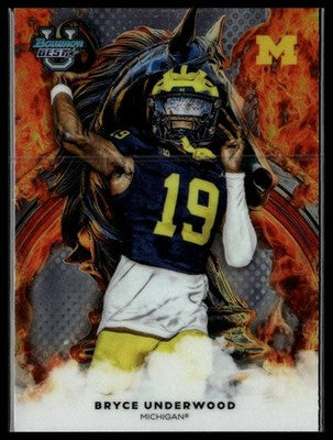 2025 Bowman University Best #W-24 Bryce Underwood Workhorse