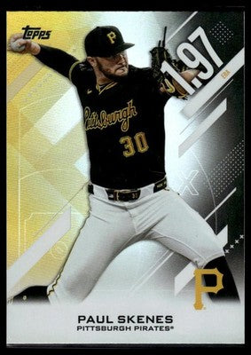 2026 Topps #CN-24 Paul Skenes Crooked Numbers