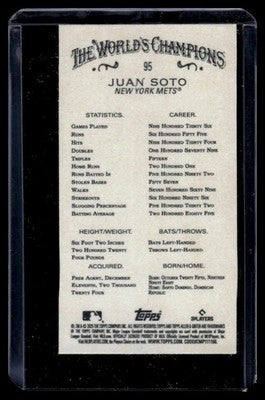 2025 Topps Allen & Ginter #95 Juan Soto Mini