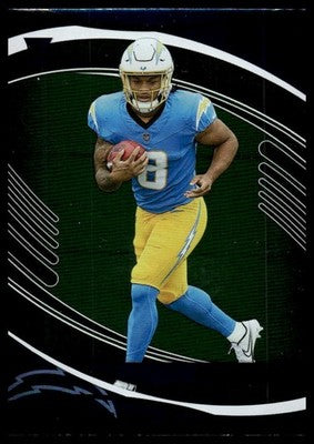 2025 Panini Absolute #166 Omarion Hampton Blue