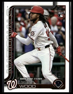 2025 Topps Update #US218 James Wood