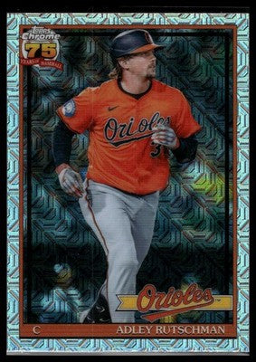 2026 Topps #91C2-7 Adley Rutschman 1991 Topps Baseball 35th Chrome (Series Two)