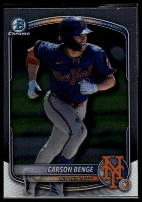 2025 Bowman Draft #BDC-138 Carson Benge Chrome