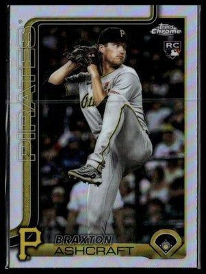 2025 Topps Chrome Update #USC142 Braxton Ashcraft Refractors