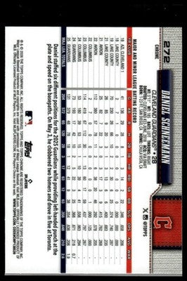 2026 Topps Chrome #272 Daniel Schneemann