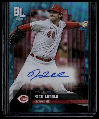 2024 Topps Big League #BLA-NL Nick Lodolo Big League Autographs