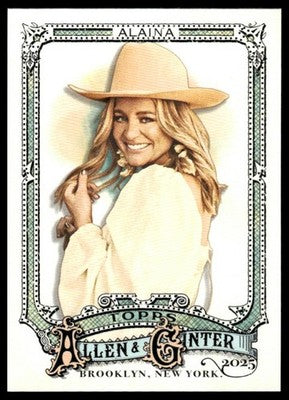 2025 Topps Allen & Ginter #252 Lauren Alaina