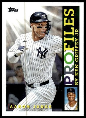 2026 Topps #TP-18 Aaron Judge Topps Profiles