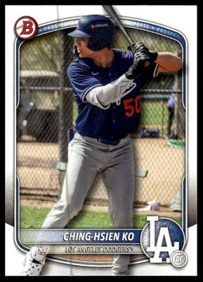 2025 Bowman Draft #BD-165 Ching-Hsien Ko
