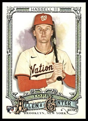 2025 Topps Allen & Ginter #164 Robert Hassell III