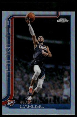 2025-26 Topps Chrome Update #131 Alex Caruso Prism Refractor