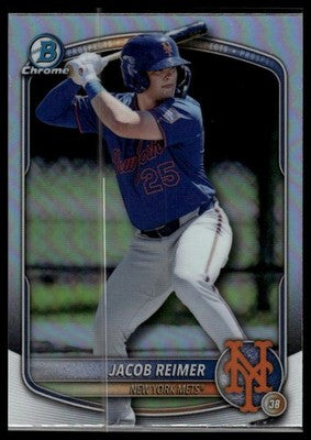 2025 Bowman Draft #BDC-188 Jacob Reimer Chrome