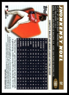 2025 Topps Archives #160 Jhonkensy Noel
