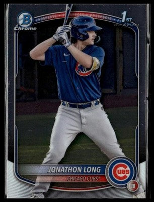 2025 Bowman #BCP-58 Jonathon Long Chrome Prospects