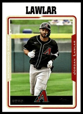 2025 Topps Archives #205 Jordan Lawlar Black Foilboard