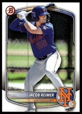 2025 Bowman Draft #BD-188 Jacob Reimer