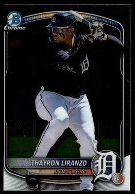 2025 Bowman Draft #BDC-168 Thayron Liranzo Chrome