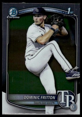 2025 Bowman Draft #BD-189 Dominic Fritton