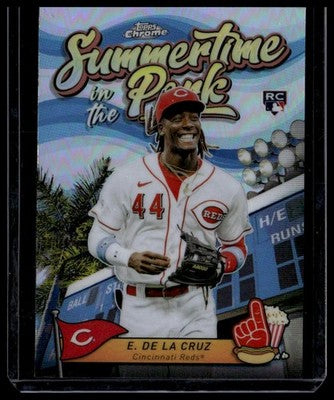 2024 Topps Chrome #SITP-4 Elly De La Cruz Summertime in the Park