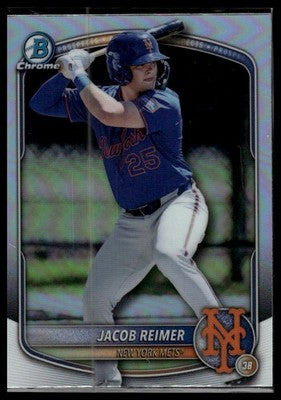 2025 Bowman Draft #BDC-188 Jacob Reimer Chrome