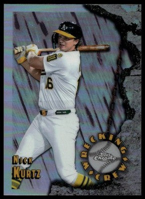 2026 Topps Chrome #WC-6 Nick Kurtz Wrecking Crew