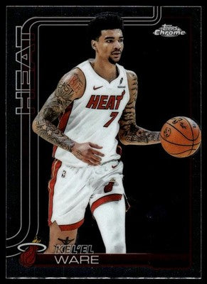 2025-26 Topps Chrome #129 Kel'el Ware