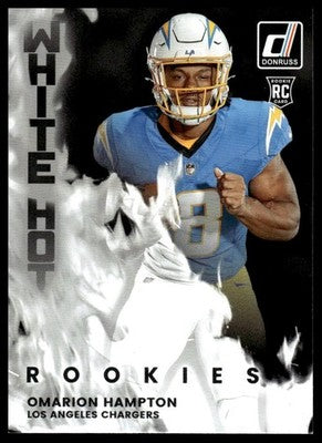 2025 Donruss #WHR-OMH Omarion Hampton White Hot Rookies