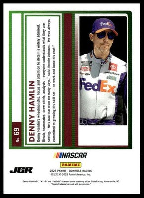 2025 Donruss #69 Denny Hamlin