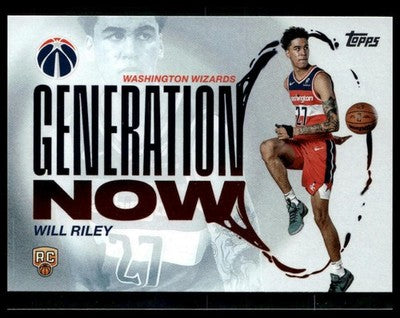 2025-26 Topps #GN-21 Will Riley Generation Now