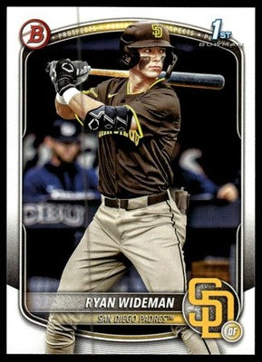 2025 Bowman Draft #BD-190 Ryan Wideman