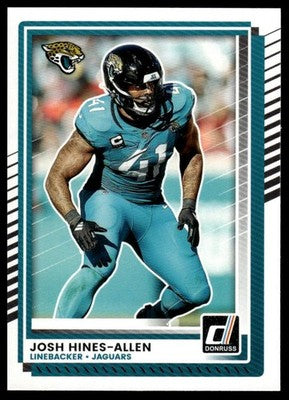 2025 Donruss #252 Josh Hines-Allen