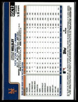 2025 Topps Chrome Update #USC12 Ryan Helsley Prism Refractors