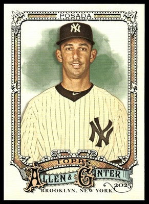 2025 Topps Allen & Ginter #182 Jorge Posada