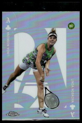2025 Topps Chrome #ACE-10 Linda Noskova Aces