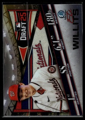 2025 Bowman Draft #BDN-1 Eli Willits Bowman Draft Night