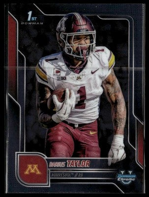2025 Bowman University Chrome #126 Darius Taylor