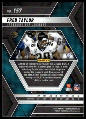 2025 Panini Mosaic #157 Fred Taylor