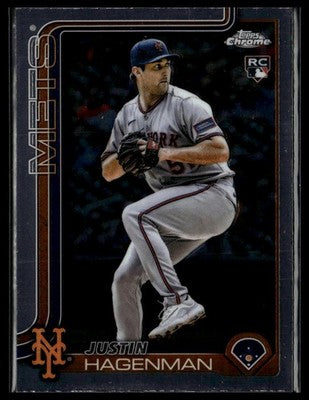 2025 Topps Update #US108 Justin Hagenman Holo Foil