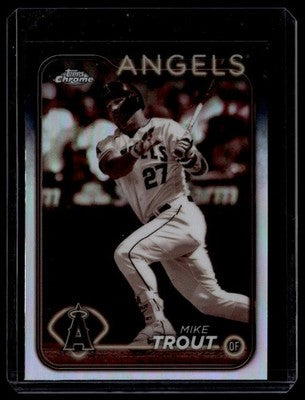 2024 Topps Chrome #200 Mike Trout Sepia Refractors