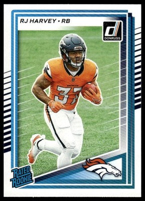 2025 Donruss #312 RJ Harvey