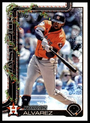 2025 Topps Holiday #H44 Yordan Alvarez