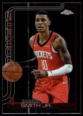 2025-26 Topps Chrome #62 Jabari Smith Jr.