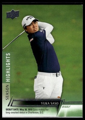 2024 Upper Deck #55 Yuka Saso