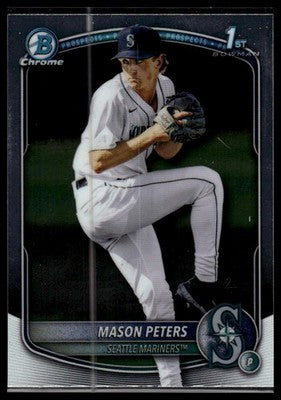 2025 Bowman Draft #BDC-27 Mason Peters Chrome