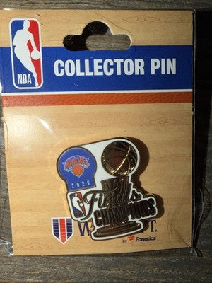 2025 2026 NBA Finals Champions New York Knicks Collectors Pin V1