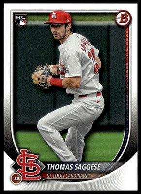 2025 Bowman #57 Thomas Saggese