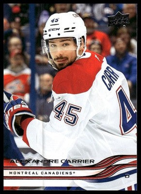 2025-26 Upper Deck #91 Alexandre Carrier