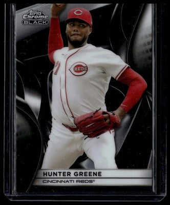 2025 Topps Chrome Black #10 Hunter Greene